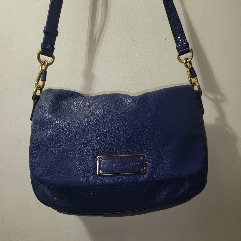 Marc Jacobs Leather Fold Over Crossbody